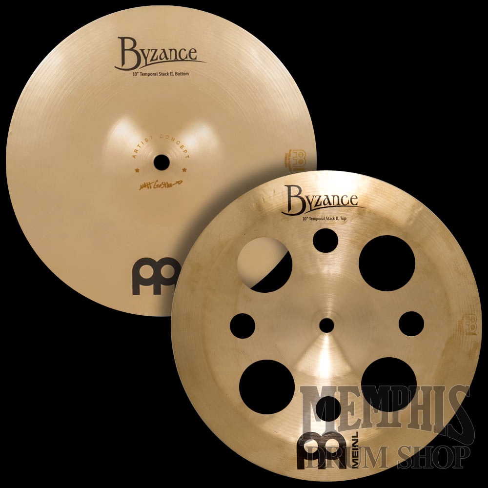Meinl 10"/10" Artist Concept Model Temporal Stack II - Matt Garstka