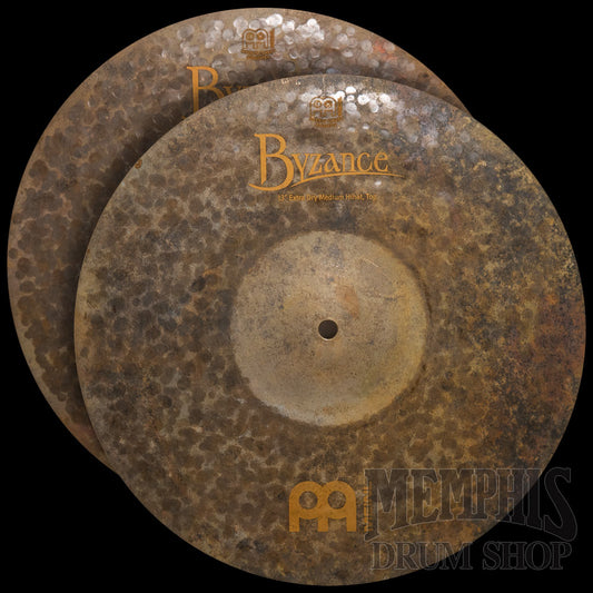 Meinl 13" Byzance Extra Dry Medium Hi-Hats