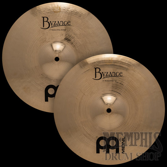 Meinl 13" Byzance Brilliant Medium Hi-Hats