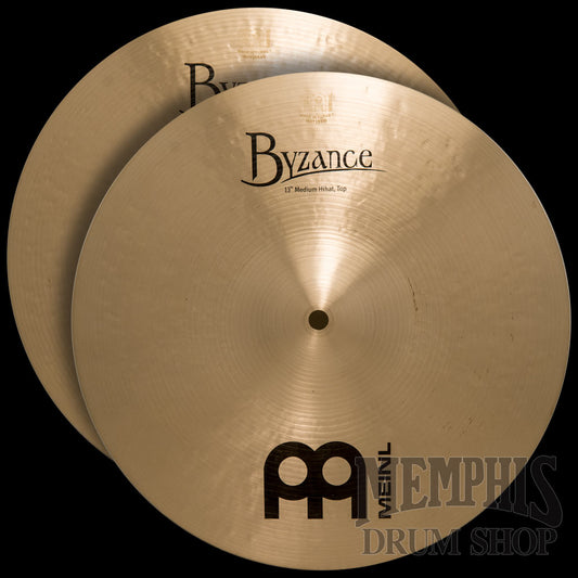 Meinl 13" Byzance Traditional Medium Hi-Hats
