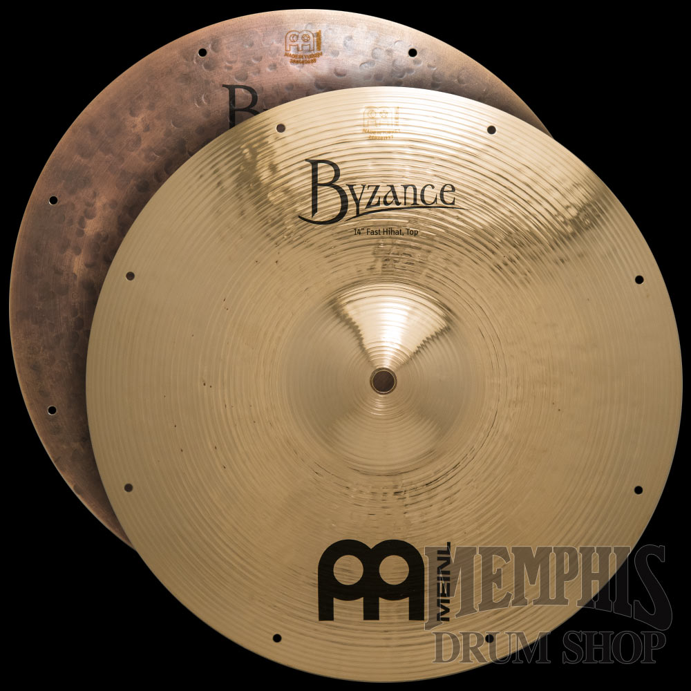 Meinl 14" Byzance Brilliant Fast Hi-Hats
