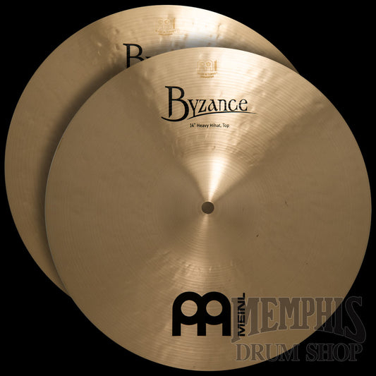 Meinl 14" Byzance Traditional Heavy Hi-Hats
