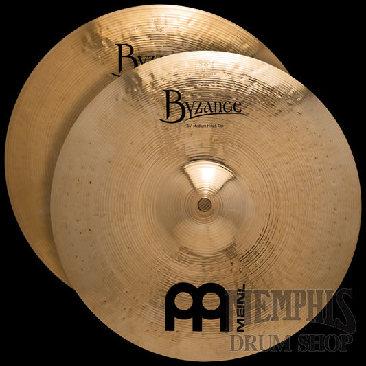 Meinl 14" Byzance Brilliant Medium Hi-Hats