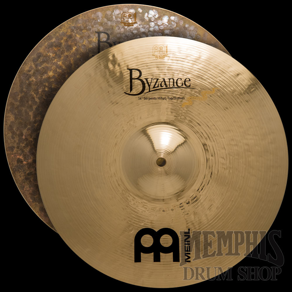 Meinl 14" Byzance Brilliant Serpents Hi-Hats