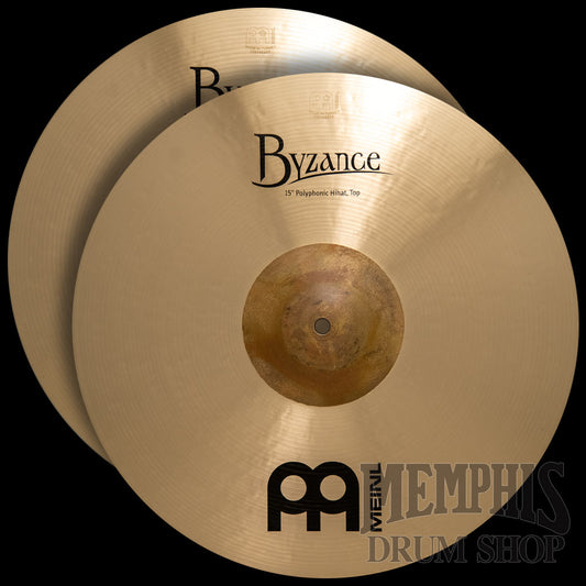 Meinl 15” Byzance Traditional Polyphonic Hi-Hats