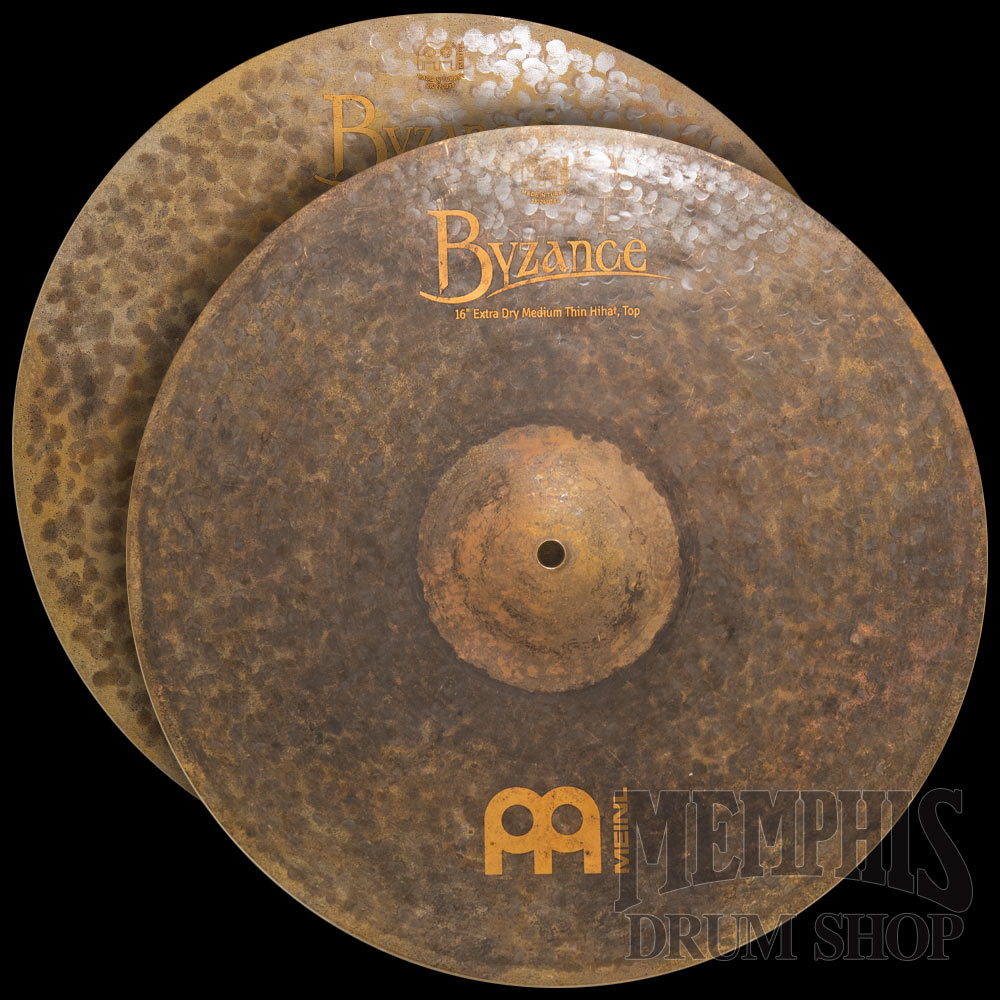Meinl 16" Byzance Extra Dry Medium Thin Hi-Hats