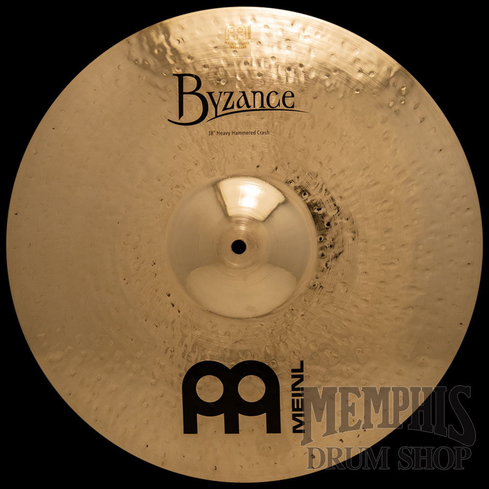 Meinl 18" Byzance Brilliant Heavy Hammered Crash Cymbal