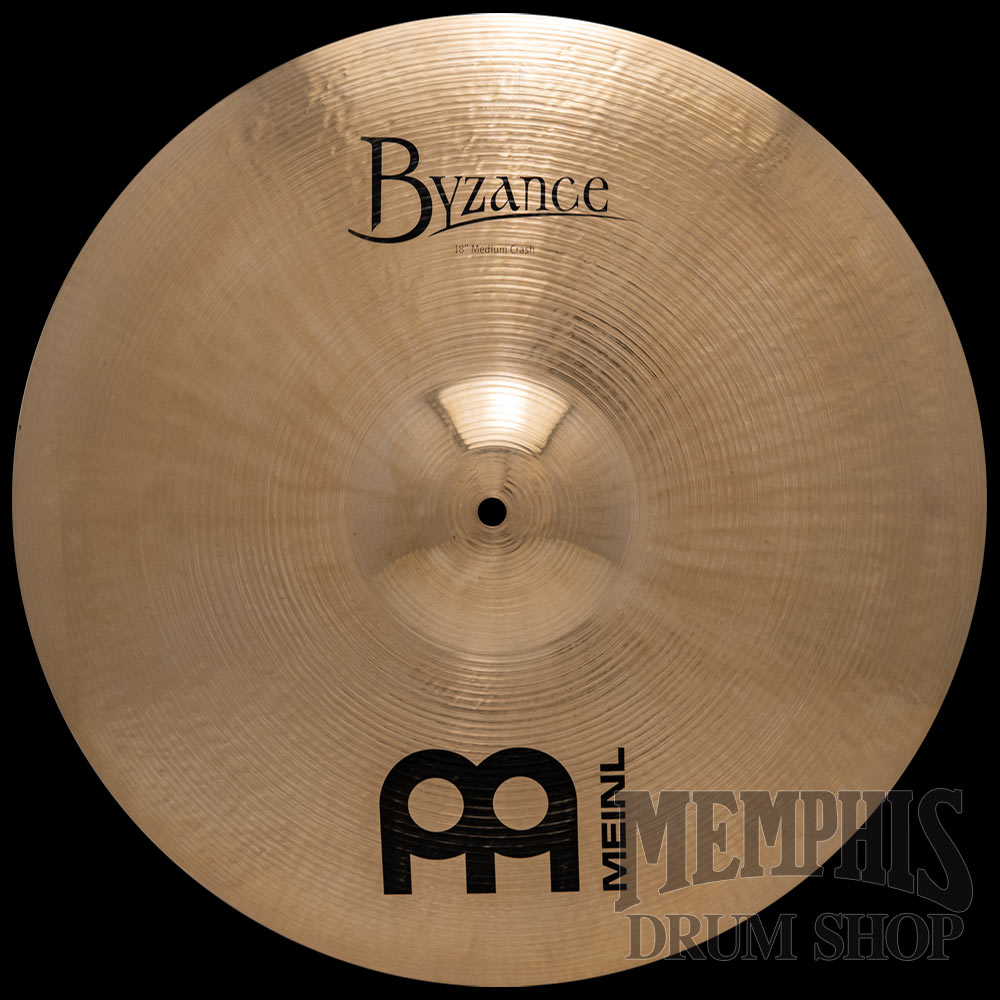 Meinl 18" Byzance Brilliant Medium Crash Cymbal