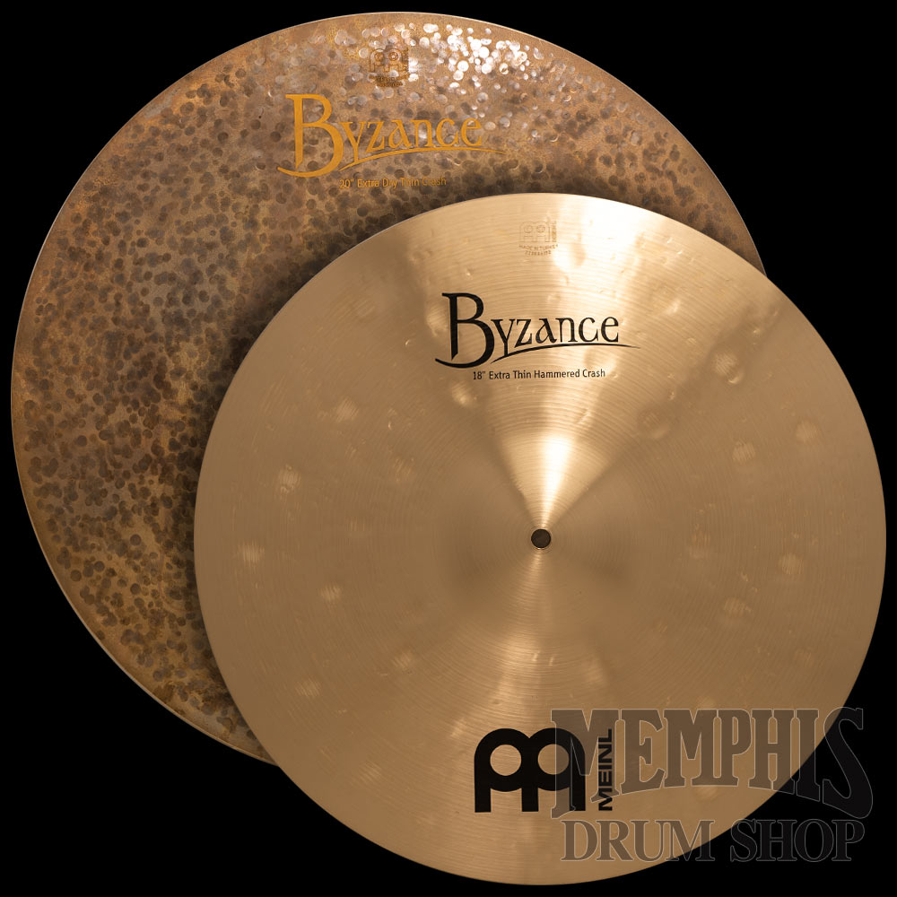 Meinl Byzance Mix Crash Pack 3 - B18ETHC + B20EDTC
