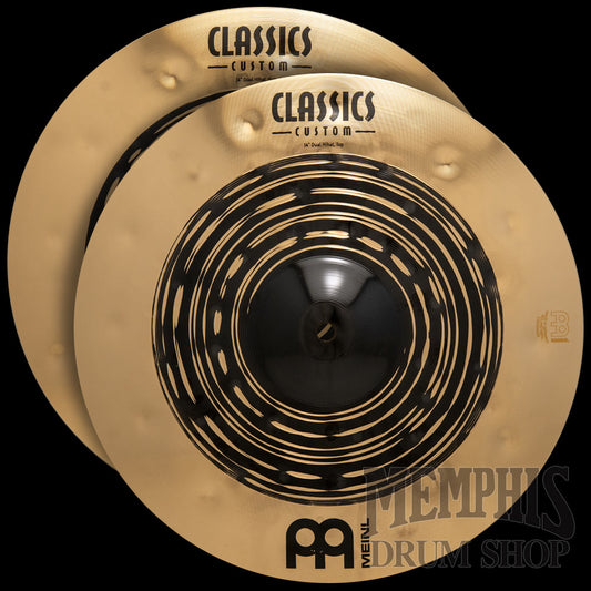 Meinl 14" Classics Custom Dual Hi-Hats