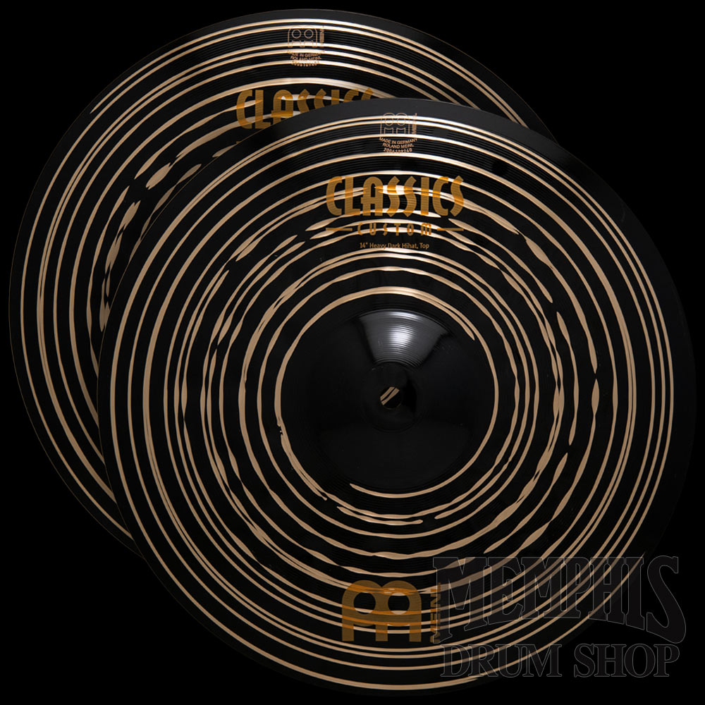 Meinl 14" Classics Custom Dark Heavy Hi-Hats