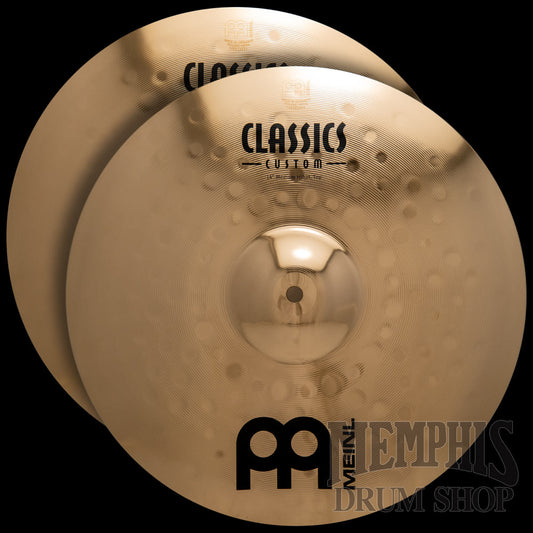 Meinl 14" Classics Custom Brilliant Medium Hi-Hats