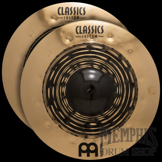 Meinl 15" Classics Custom Dual Hi-Hats
