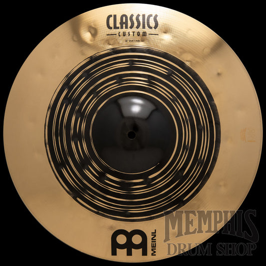 Meinl 16" Classics Custom Dual Crash Cymbal
