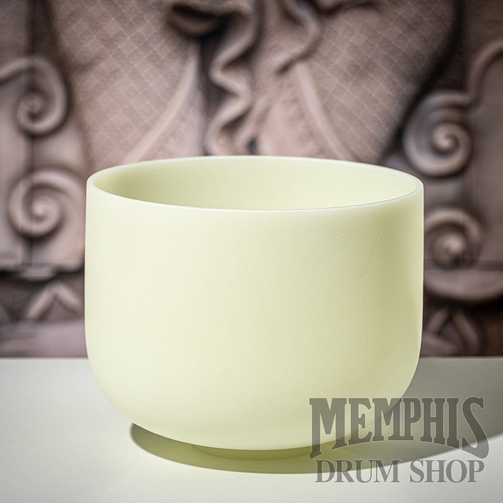 Meinl Sonic Energy Emerald Crystal Singing Bowl 10", Note F4, Heart Chakra