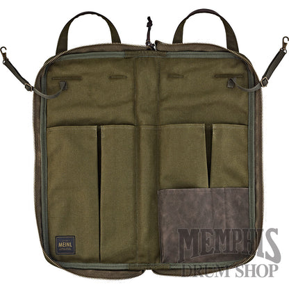 Meinl Waxed Canvas Stick Bag - Forest Green