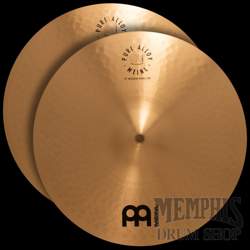 Meinl 14" Pure Alloy Traditional Medium Hi-Hats
