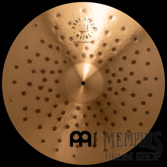 Meinl 22" Pure Alloy Extra Hammered Ride Cymbal