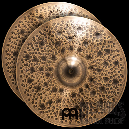 Meinl 15” Pure Alloy Custom Extra Thin Hammered Hi-Hats