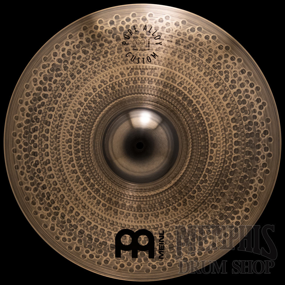Meinl 19" Pure Alloy Custom Medium Thin Crash Cymbal