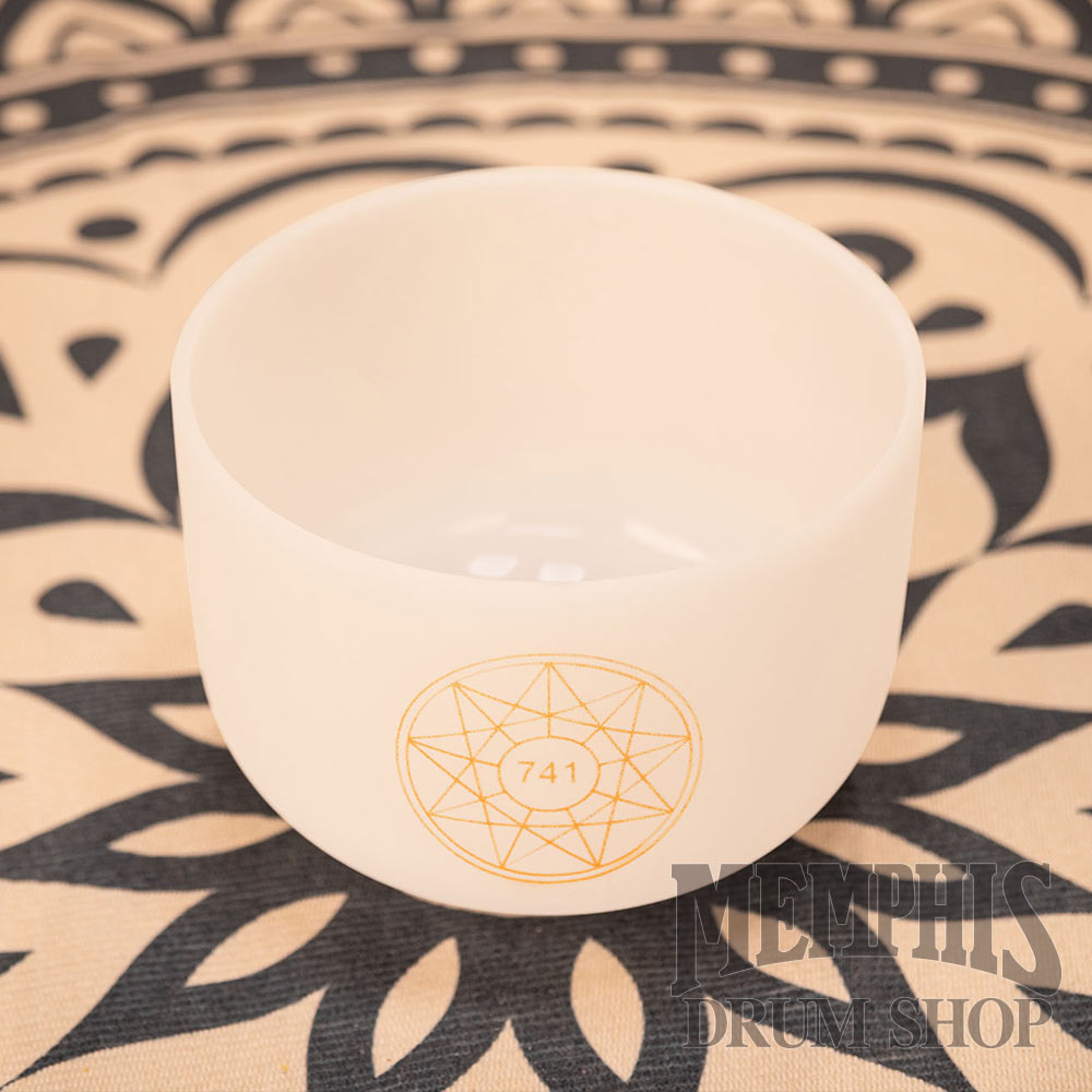 Meinl Sonic Energy Solfeggio Crystal Singing Bowl 10", Sol 741 Hz, Note F#4