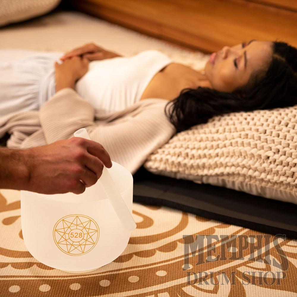 Meinl 8" Solfeggio Crystal Singing Bowl, Mi 528 Hz