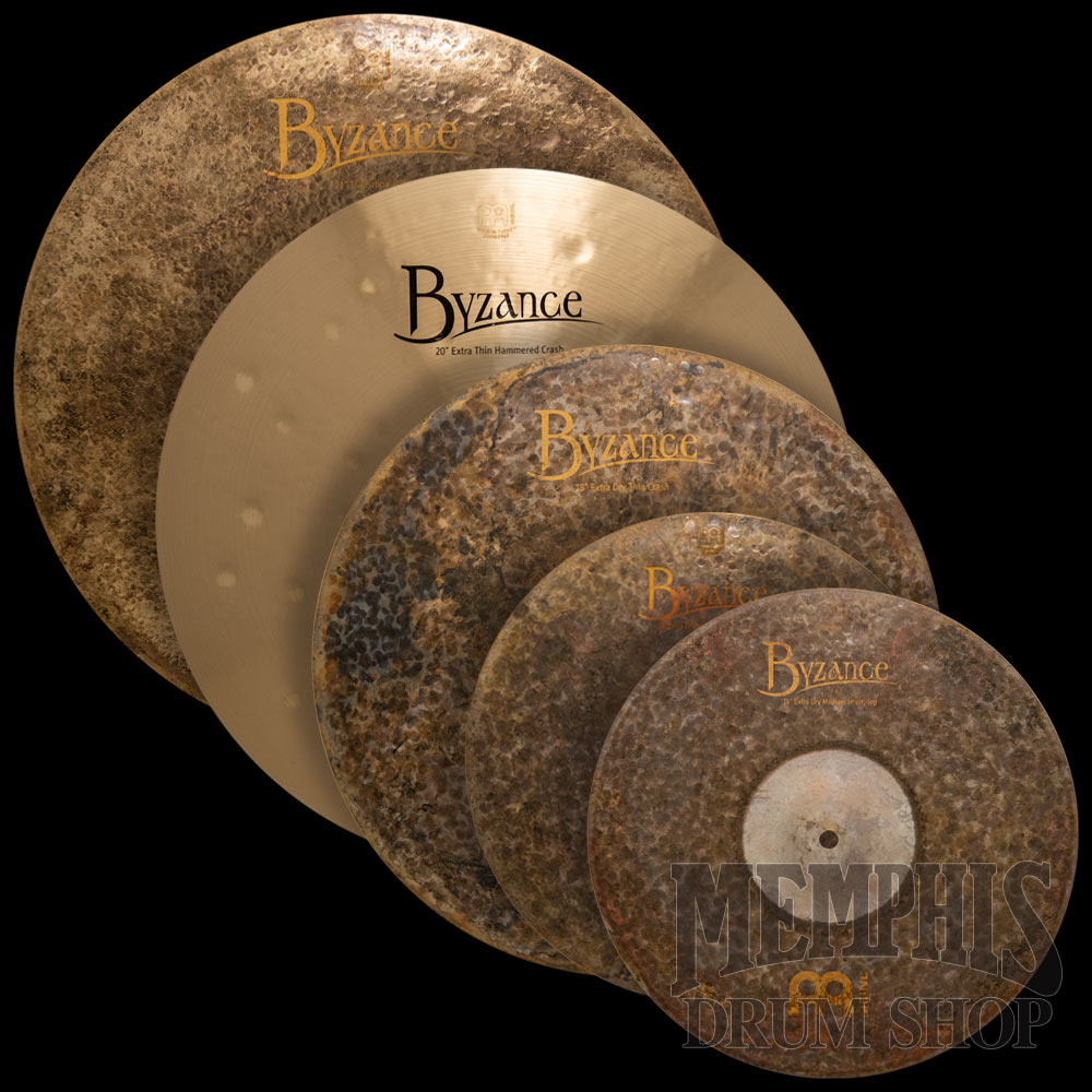 Meinl Byzance Mike Johnston Cymbal Box Set Pack + Free 18" Crash