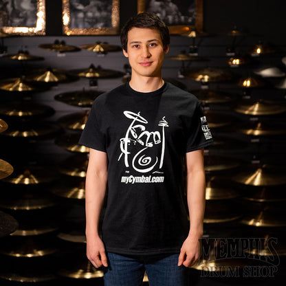 myCymbal.com T-shirt - Black XL