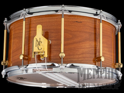 Noble & Cooley 14x7 Solid Shell Classic Cherry Snare Drum - Natural Gloss