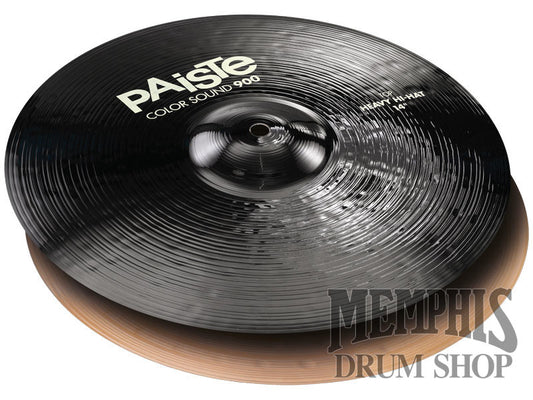 Paiste 14" Color Sound 900 Black Heavy Hi-Hats