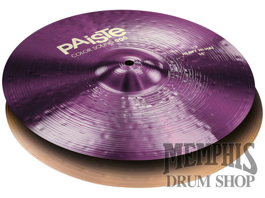 Paiste 14" Color Sound 900 Purple Heavy Hi-Hats