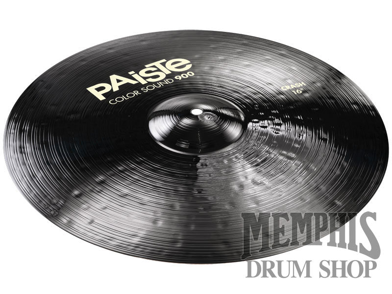 Paiste 16" Color Sound 900 Black Crash Cymbal