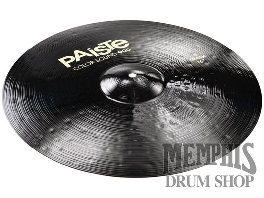 Paiste 16" Color Sound 900 Black Crash Cymbal