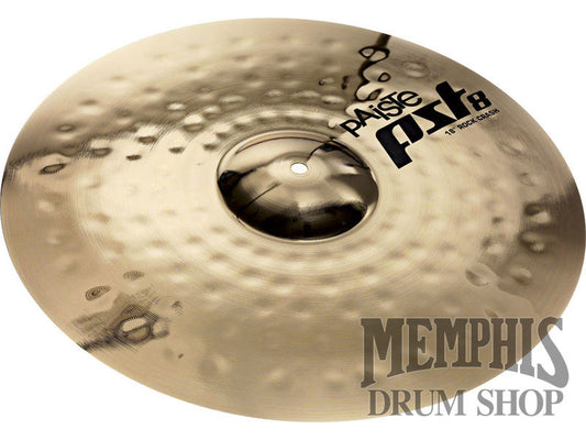 Paiste 16" PST 8 Reflector Rock Crash Cymbal