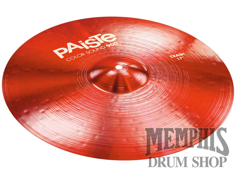 Paiste 17" Color Sound 900 Red Crash Cymbal