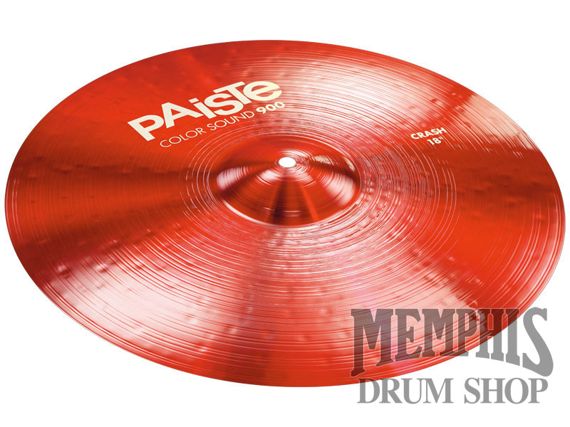 Paiste 18" Color Sound 900 Red Crash Cymbal