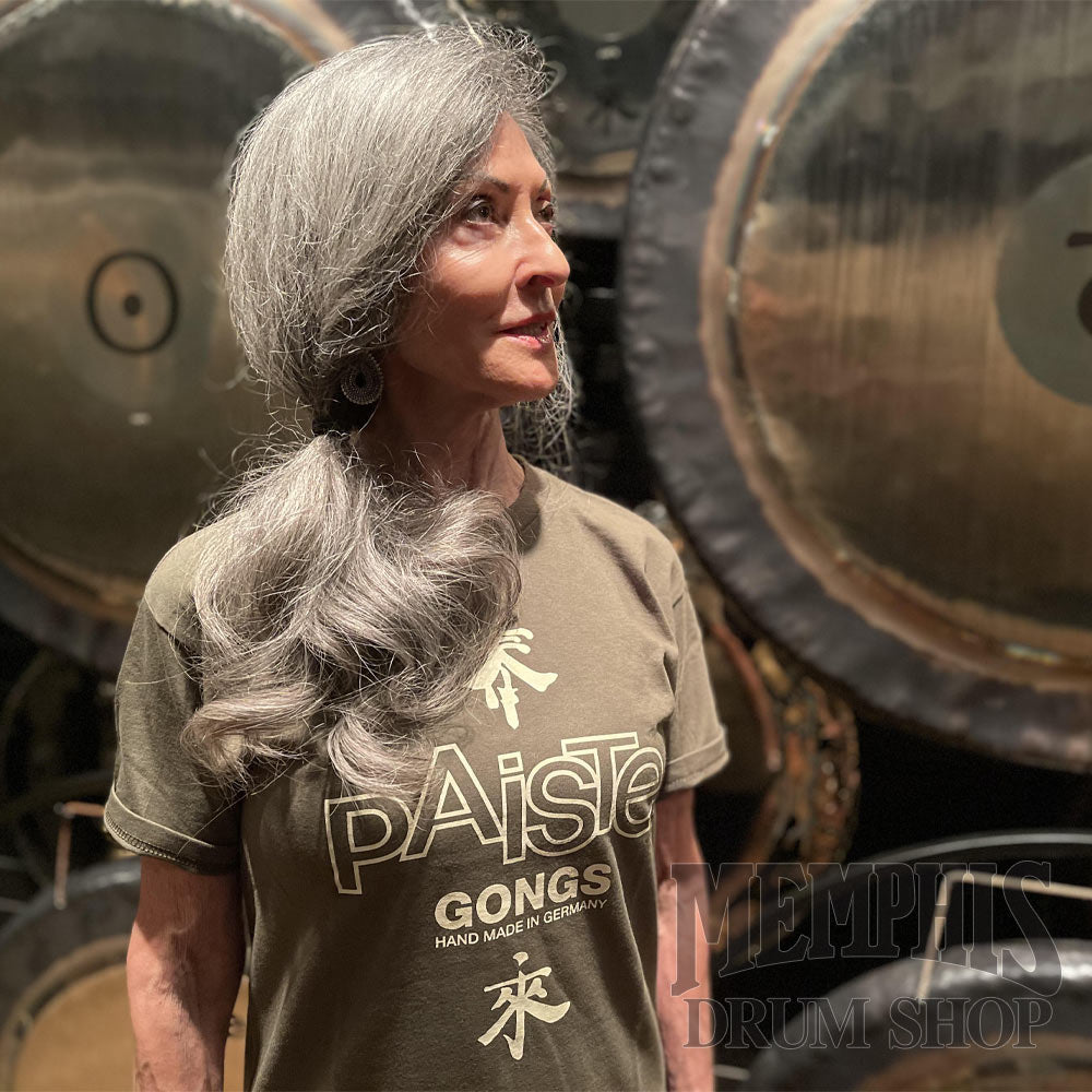 Paiste Gongs T-Shirt - Green XXL