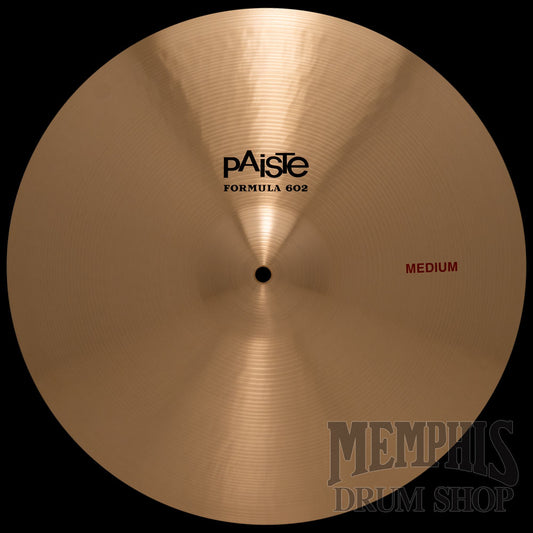 Paiste 17" Formula 602 Medium Crash Cymbal