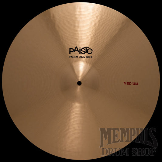 Paiste 19" Formula 602 Medium Crash Cymbal
