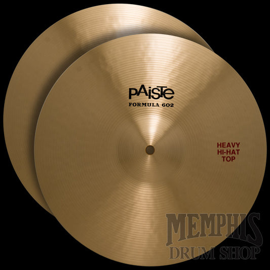 Paiste 14" Formula 602 Heavy Hi-Hats