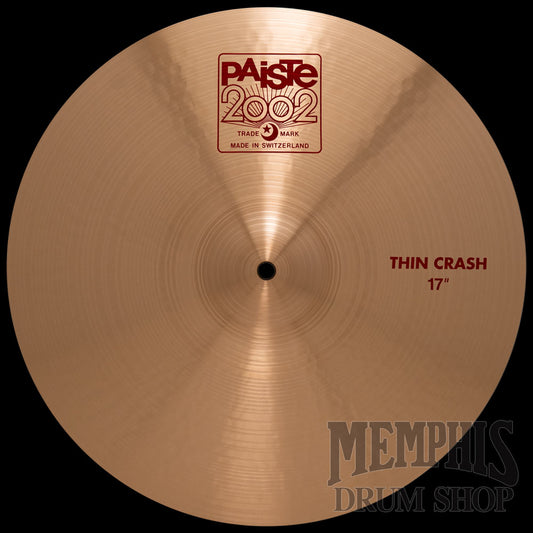 Paiste 17" 2002 Thin Crash Cymbal