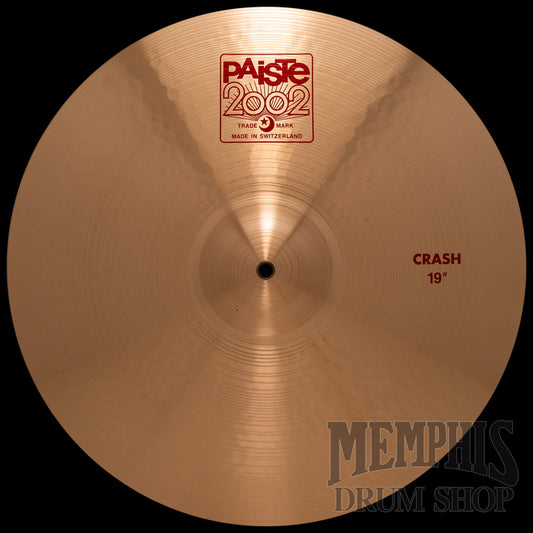 Paiste 19" 2002 Crash Cymbal