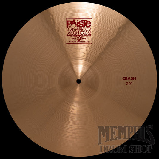 Paiste 20" 2002 Crash Cymbal