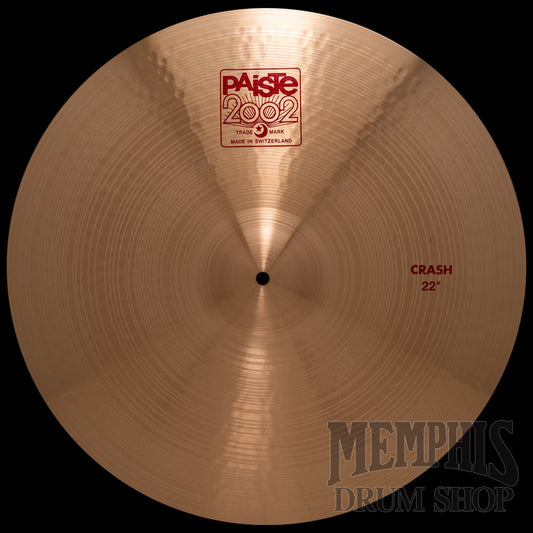 Paiste 22" 2002 Crash Cymbal
