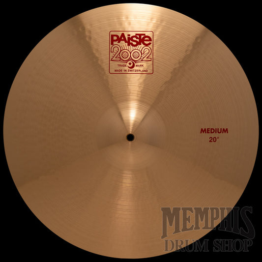 Paiste 20" 2002 Medium Crash Cymbal
