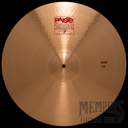 Paiste 22" 2002 Ride Cymbal