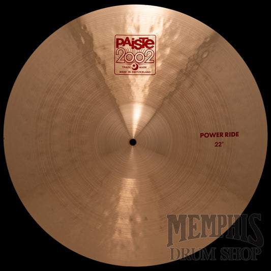 Paiste 22" 2002 Power Ride Cymbal