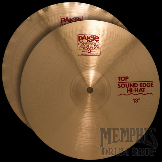 Paiste 13" 2002 Sound Edge Hi-Hats