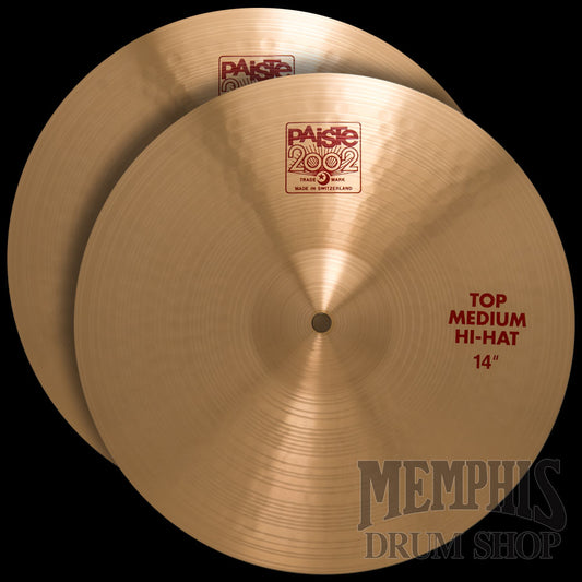 Paiste 14" 2002 Medium Hi-Hats