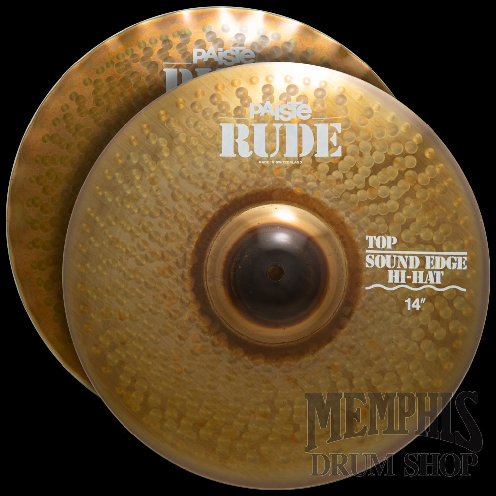 Paiste 14" Rude Sound Edge Hi-Hats
